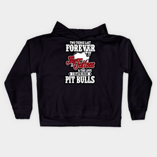 Tattoos Pit Bulls Kids Hoodie